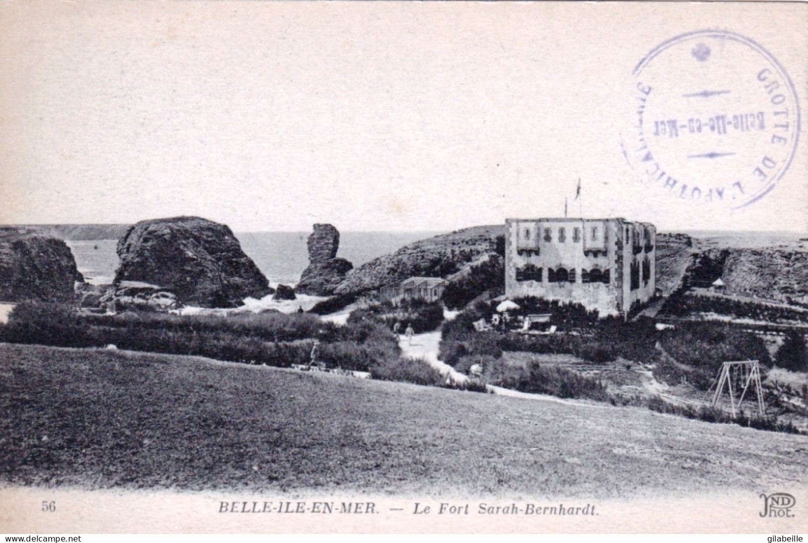 56 - Morbihan - BELLE ILE En MER - Le Fort Sarah Bernhardt - Belle Ile En Mer
