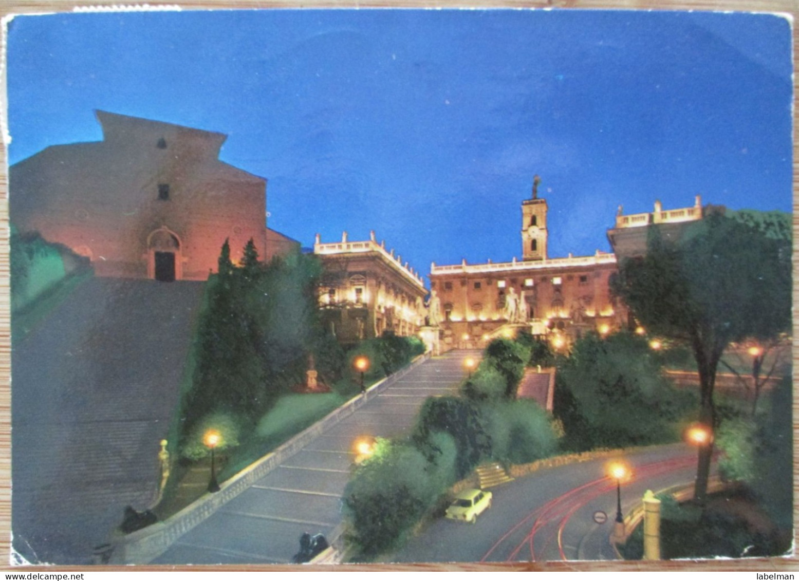 ROMA ITALIA ITALY ARA COELI CHURCH CAPITOL POSTCARD CARTE POSTALE ANSICHTSKARTE CARTOLINA POSTKARTE CARD KARTE - Bridges