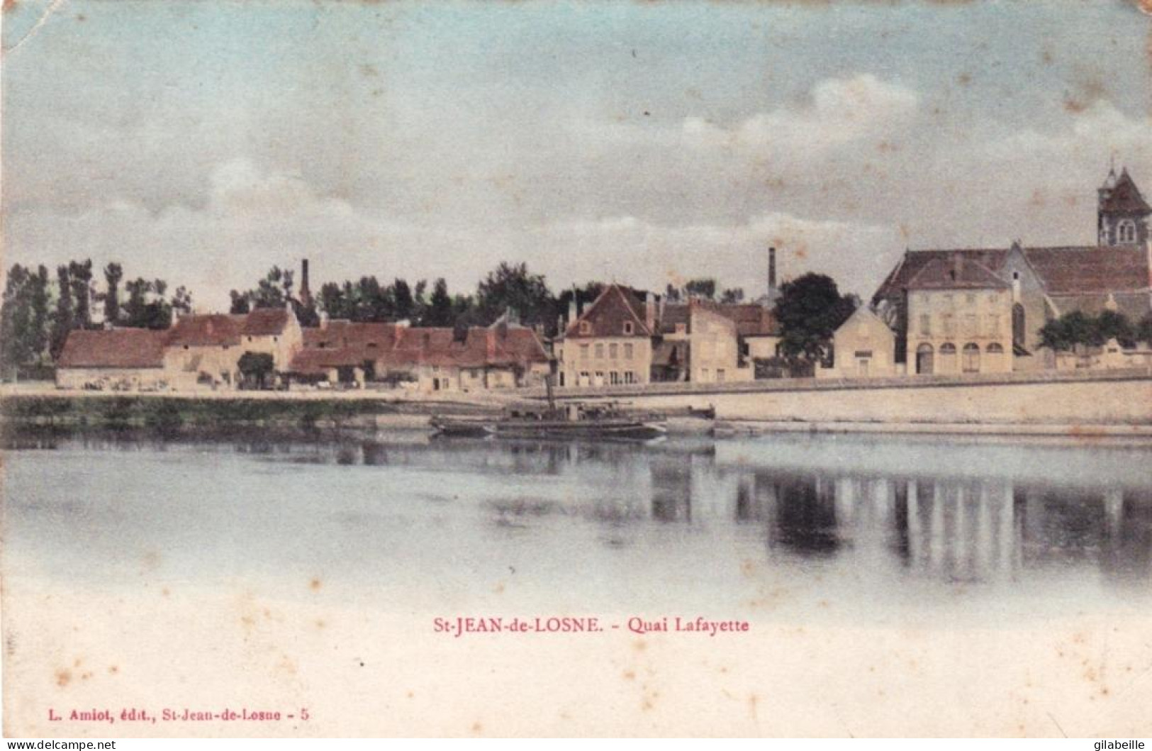 21 - Cote D'or -  SAINT JEAN De LOSNE -  Quai Lafayette - Sonstige & Ohne Zuordnung