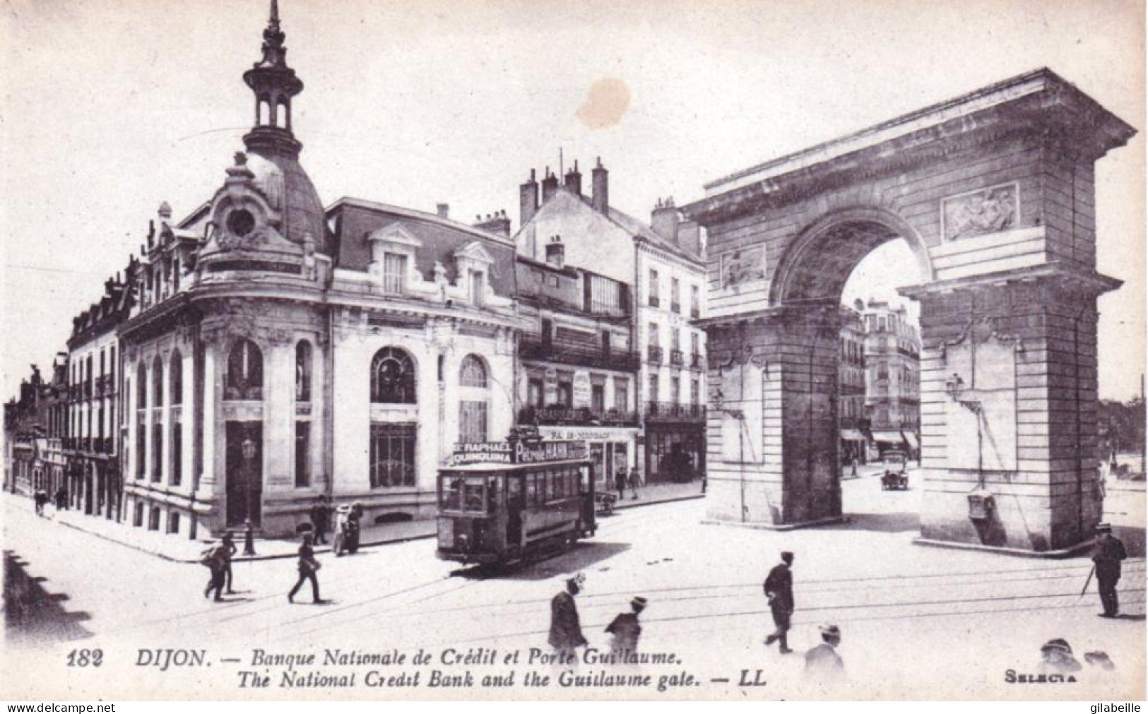 21 - Cote D'or -  DIJON - Banque Nationale De Credit Et Porte Guillaume - Dijon