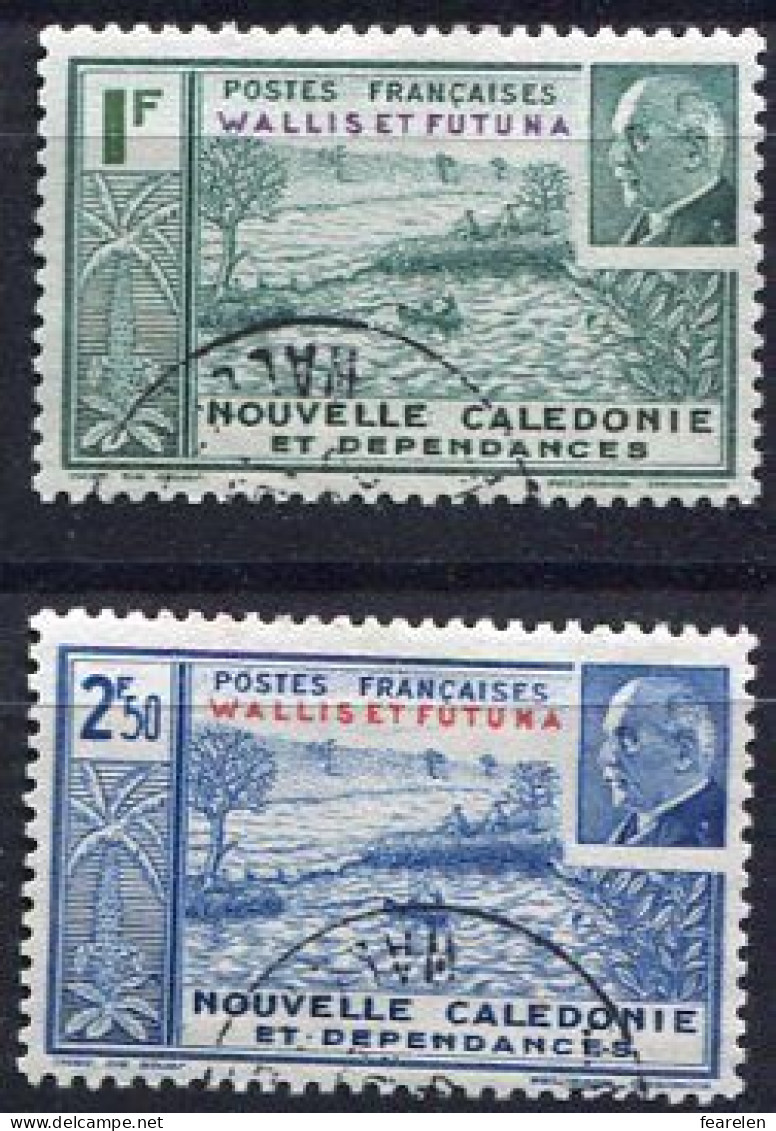Colonie Française, Wallis & Futuna N°90/91 Oblitérés, Qualité Très Beau - Gebraucht