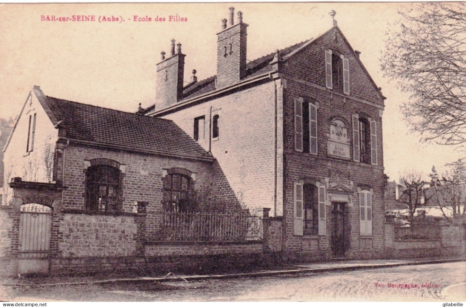 10 - Aube - BAR Sur SEINE - Ecole Des Filles - Bar-sur-Seine