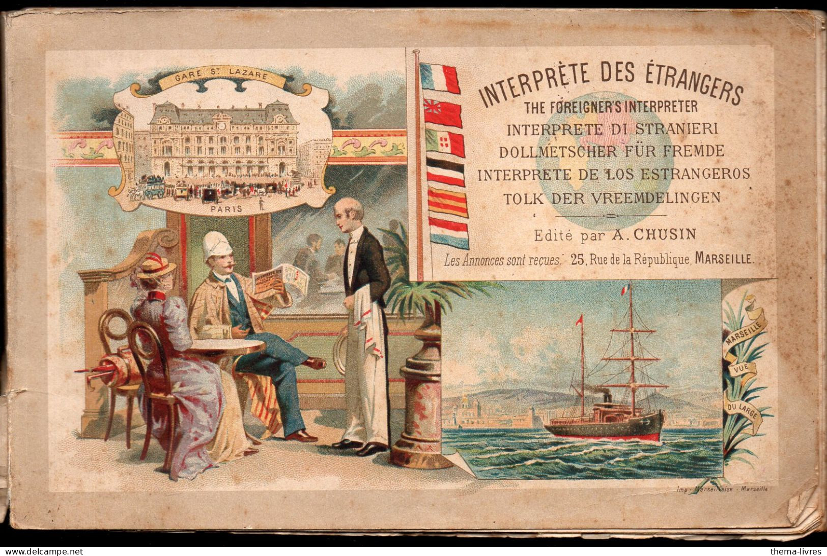 Interprète Des étrangers  1893   (PPP47302) - Diccionarios