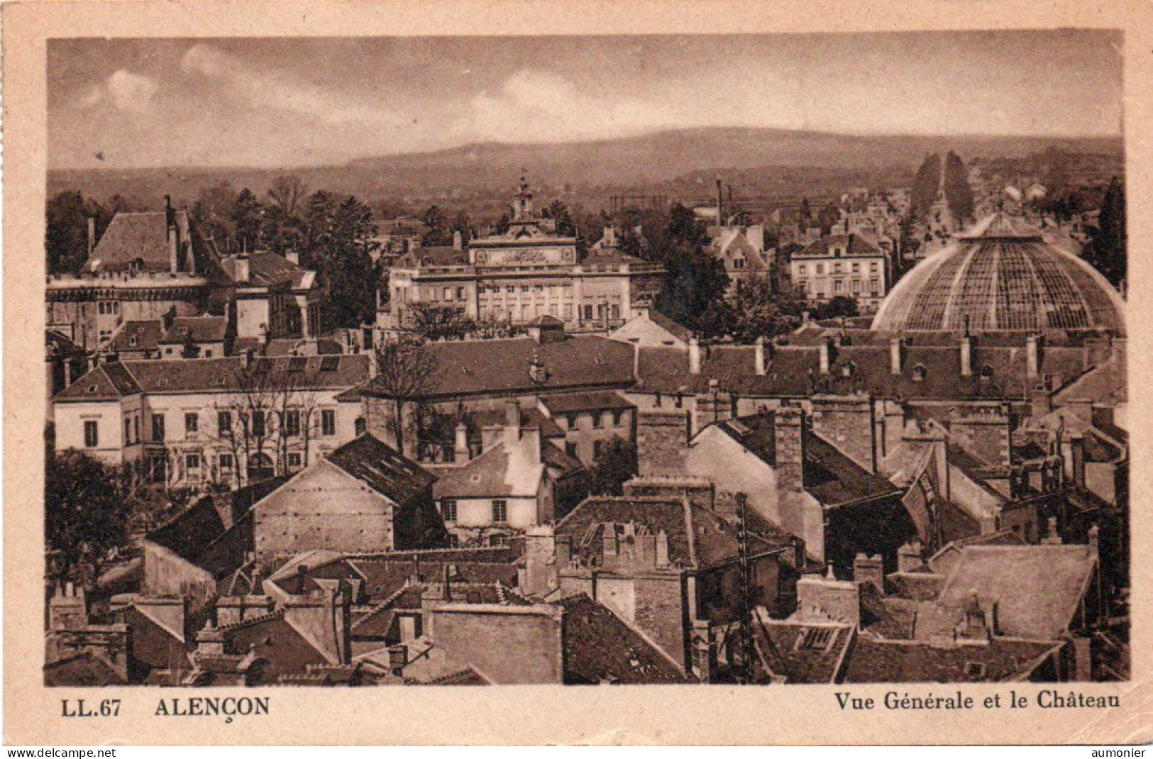 ALENCON ( 61 ) - Vue Générale Et Le Château - Alencon