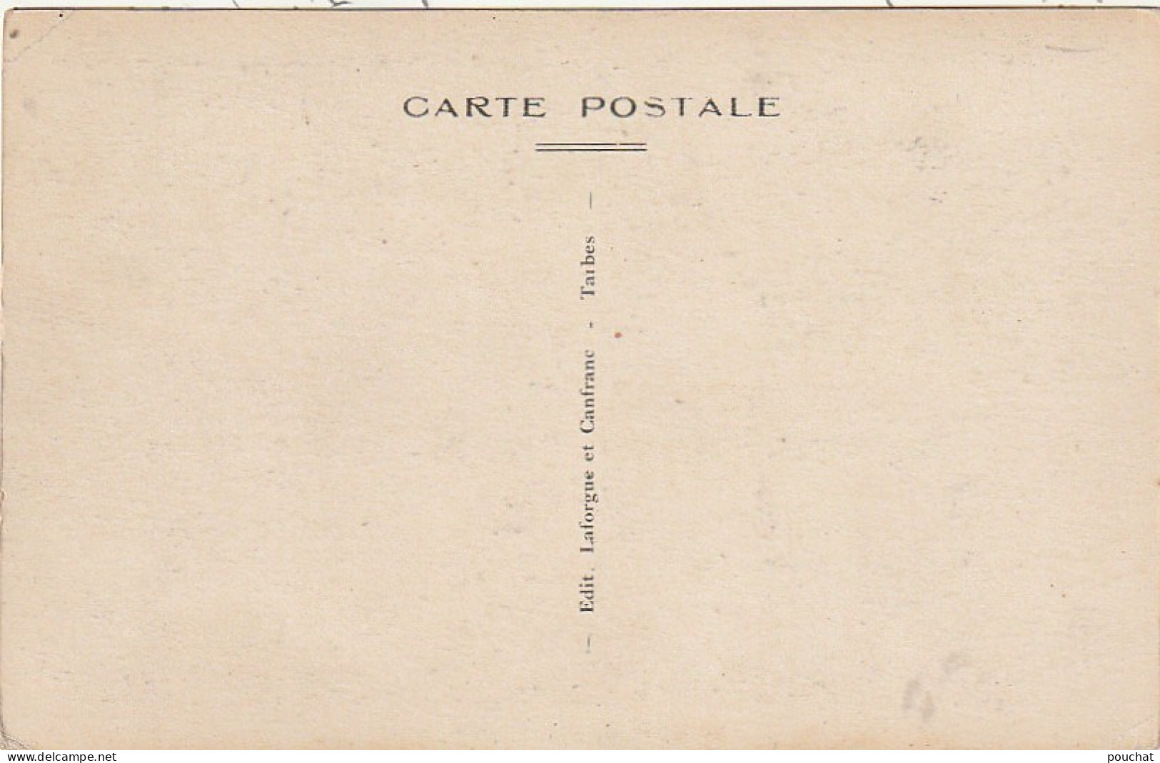 MO 23 -(32) CASTELNAU D' AUZAN - L ' EGLISE - CARTE COLORISEE - 2 SCANS - Autres & Non Classés