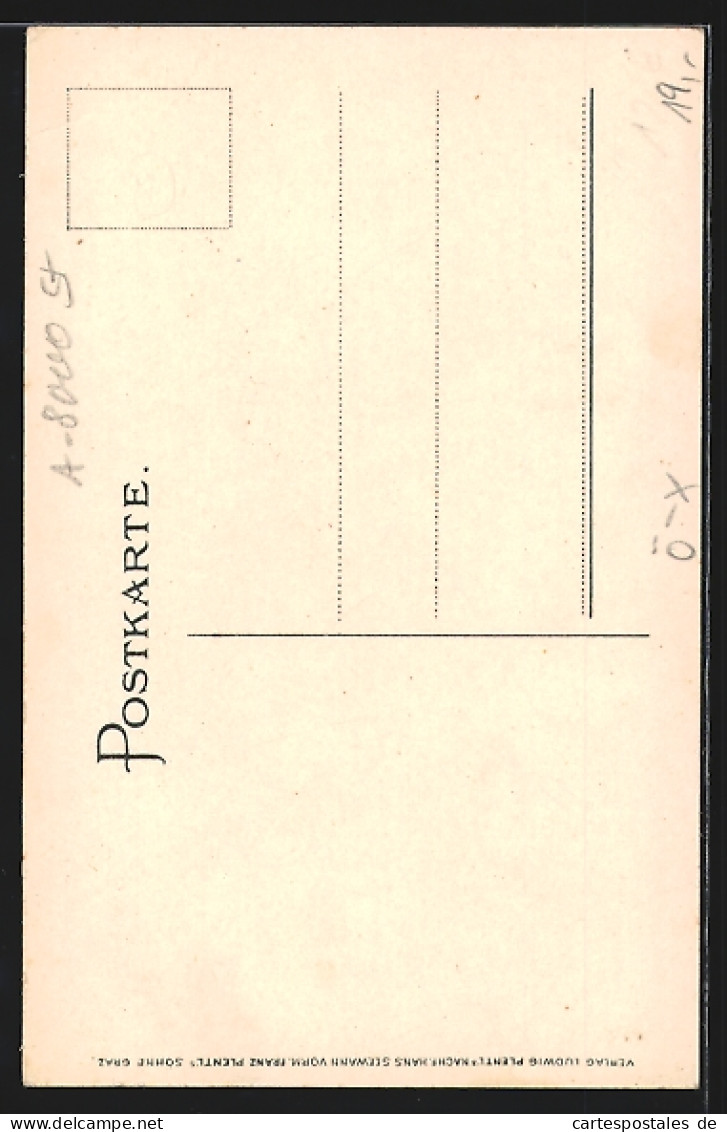 Künstler-AK Sign. E. Wagner: Graz, Hauptversammlung D. D. U. Oe. A. V. Im September 1912  - Other & Unclassified