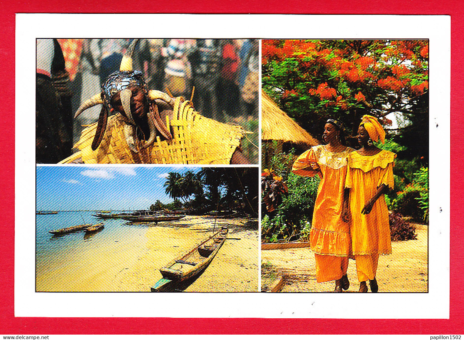 E-Sénégal-93P84  La Casamance Au Quotidien, Multivues, BE - Sénégal