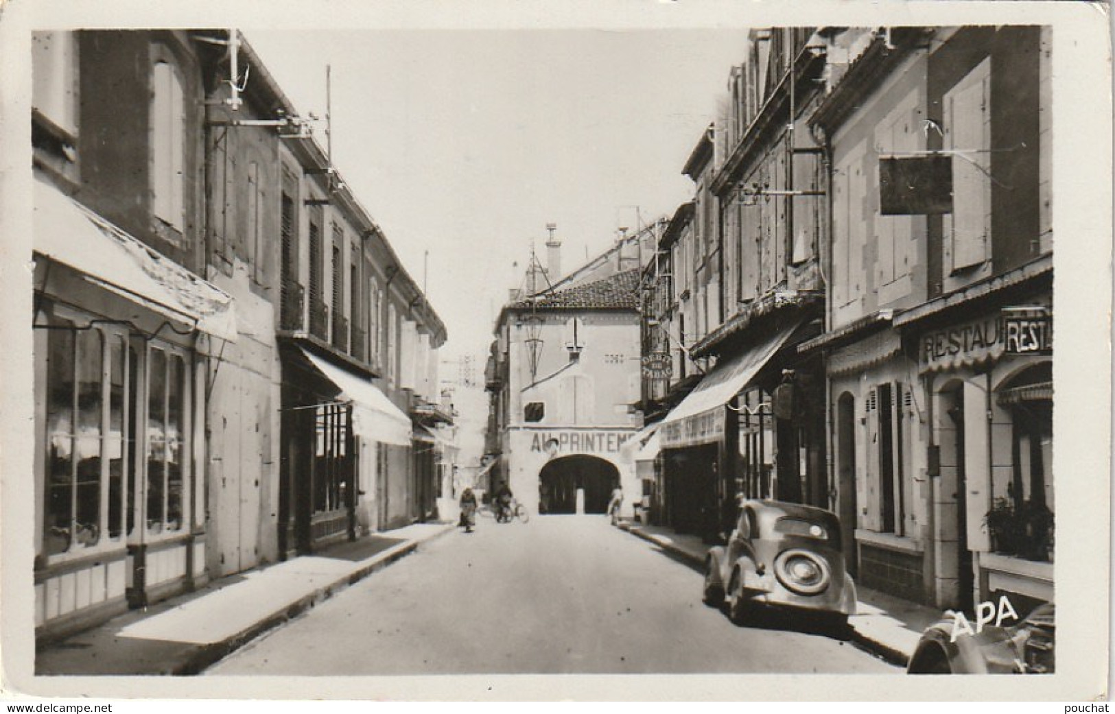 MO 24-(32)  FLEURANCE - RUE GAMBETTA - COMMERCES - 2 SCANS - Fleurance