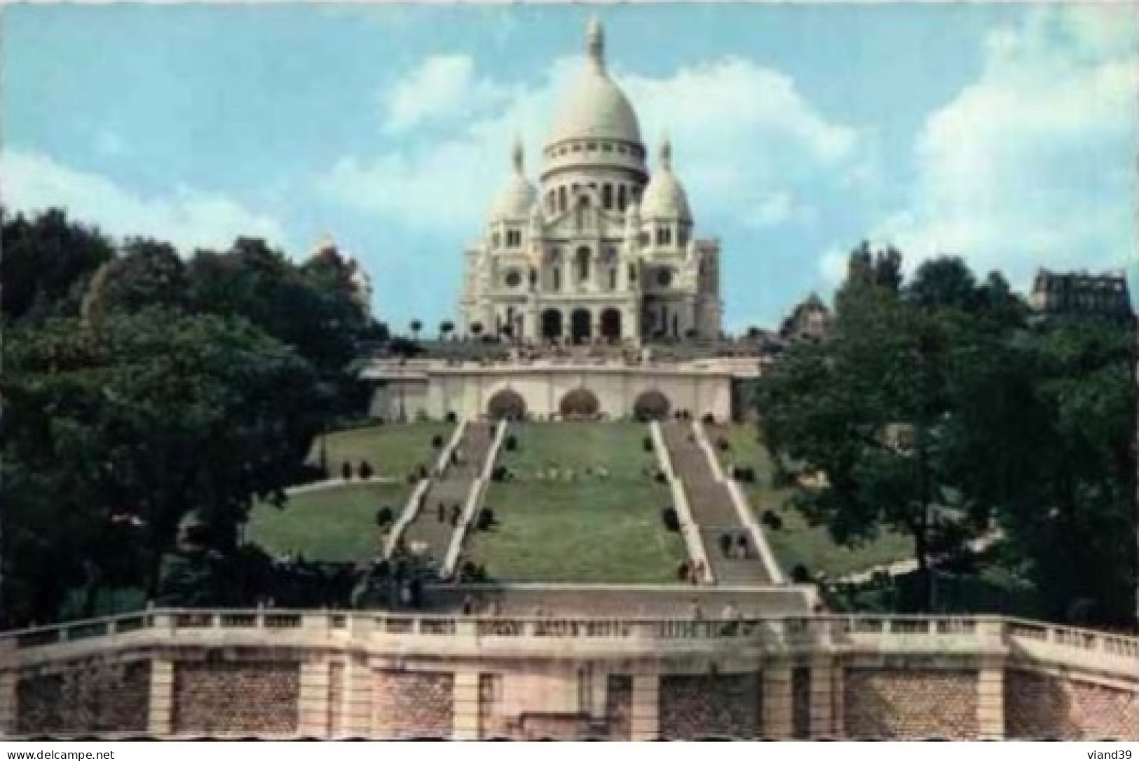 PARIS. -  Le Sacré Coeur.        Circulée. - Sacré-Coeur