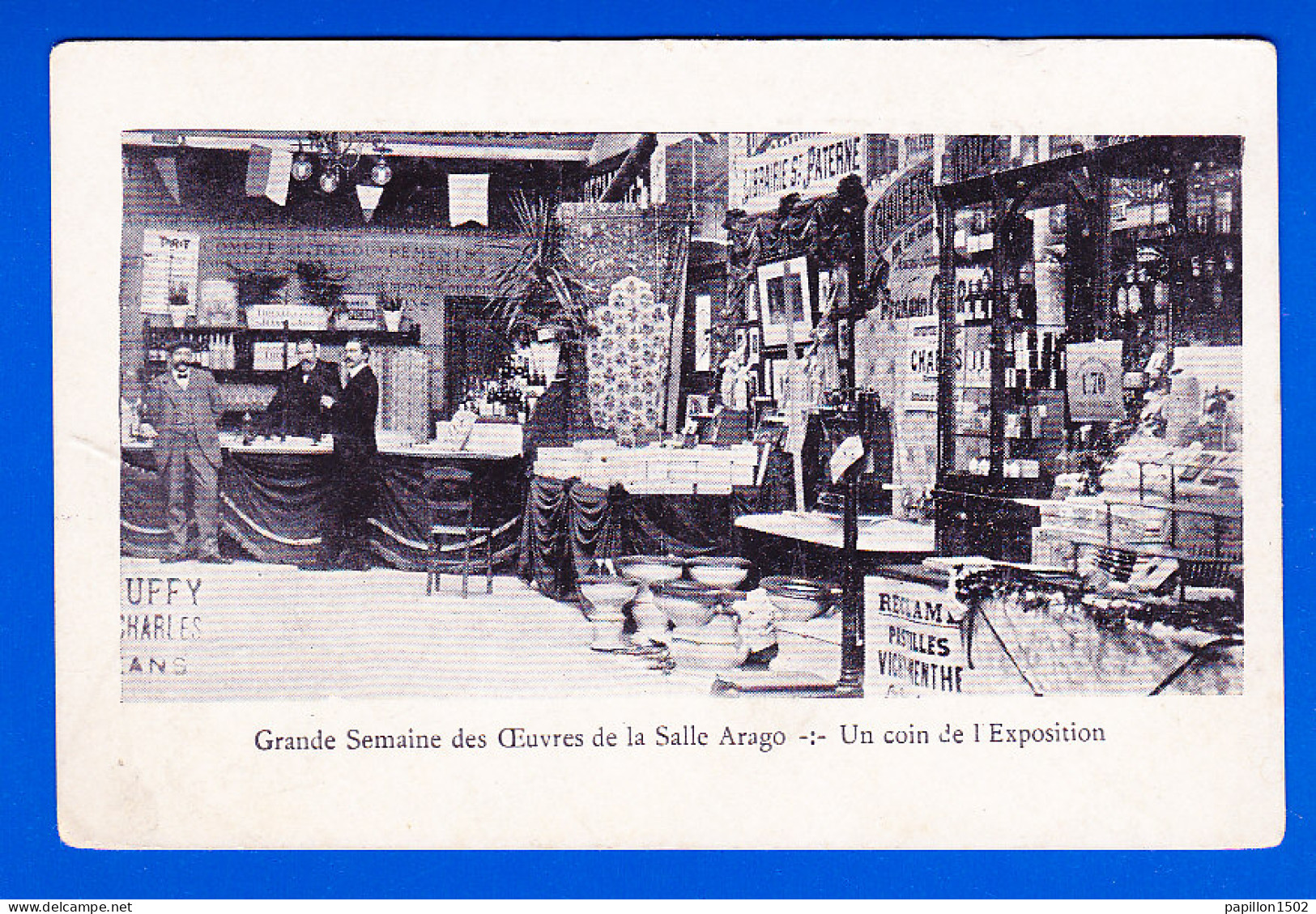 F-75-Paris-678P94  Grande Semaine Des Oeuvres De La Salle Arago, Un Coin De L'exposition, Cpa Précurseur - Mostre