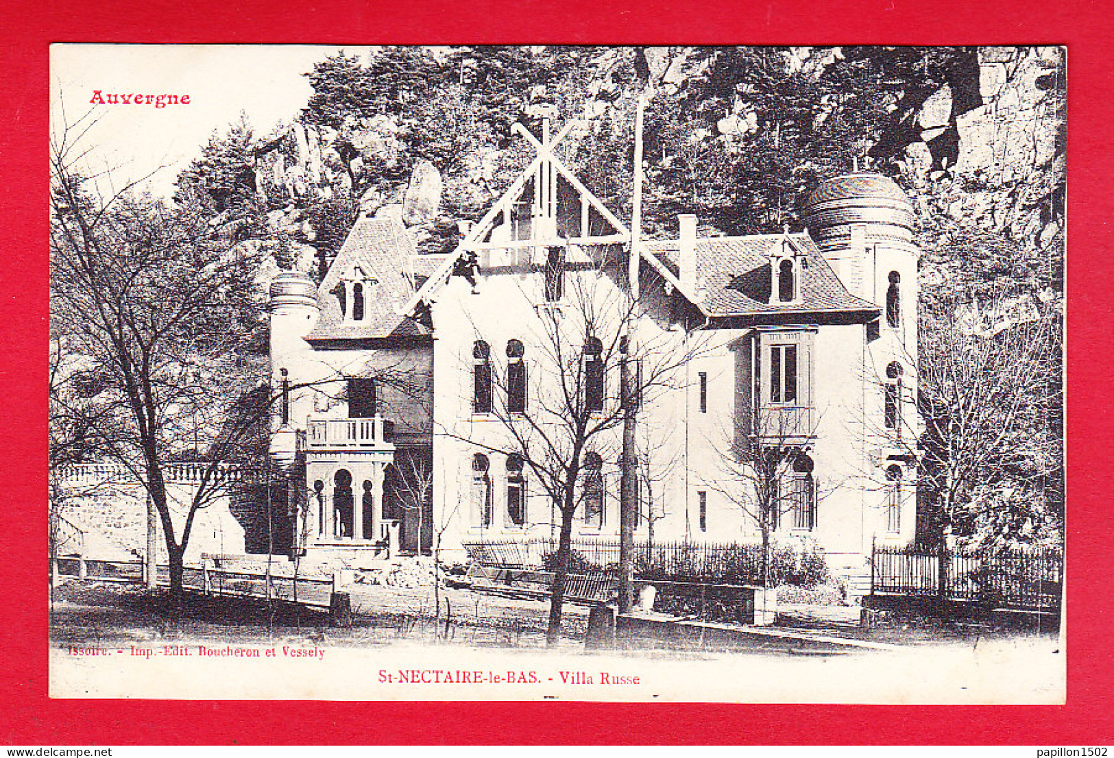 F-63-Saint Nectaire Le Bas-06P204  Villa Russe, Cpa BE - Saint Nectaire