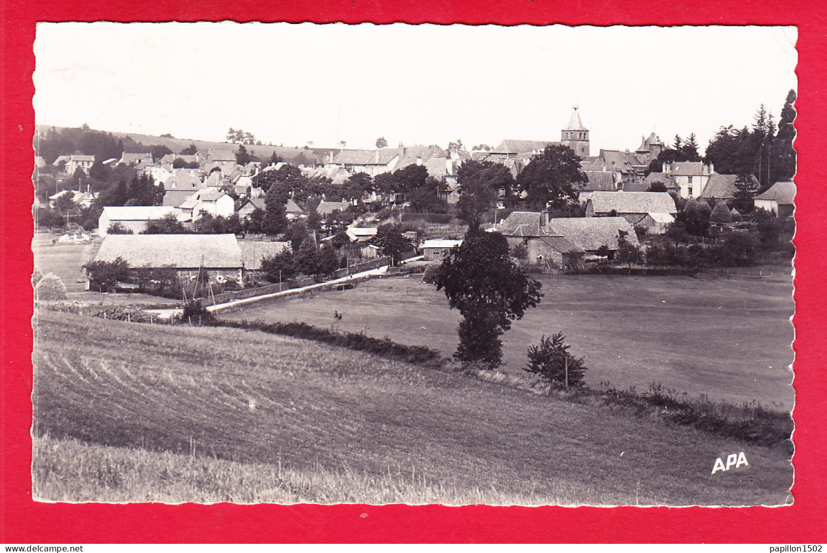 F-15-Montsalvy-02P260  Vue Générale Sur La Ville, BE - Sonstige & Ohne Zuordnung