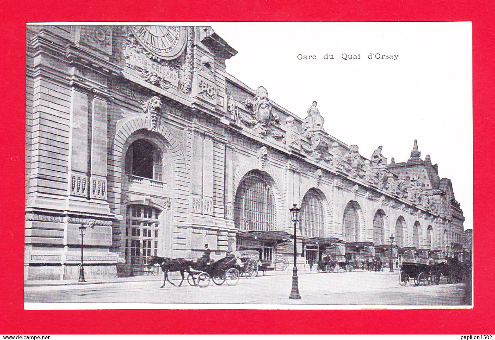 F-75-Paris-984Ph61  La Gare Du Quai D'Orsay, Cpa BE - Métro Parisien, Gares