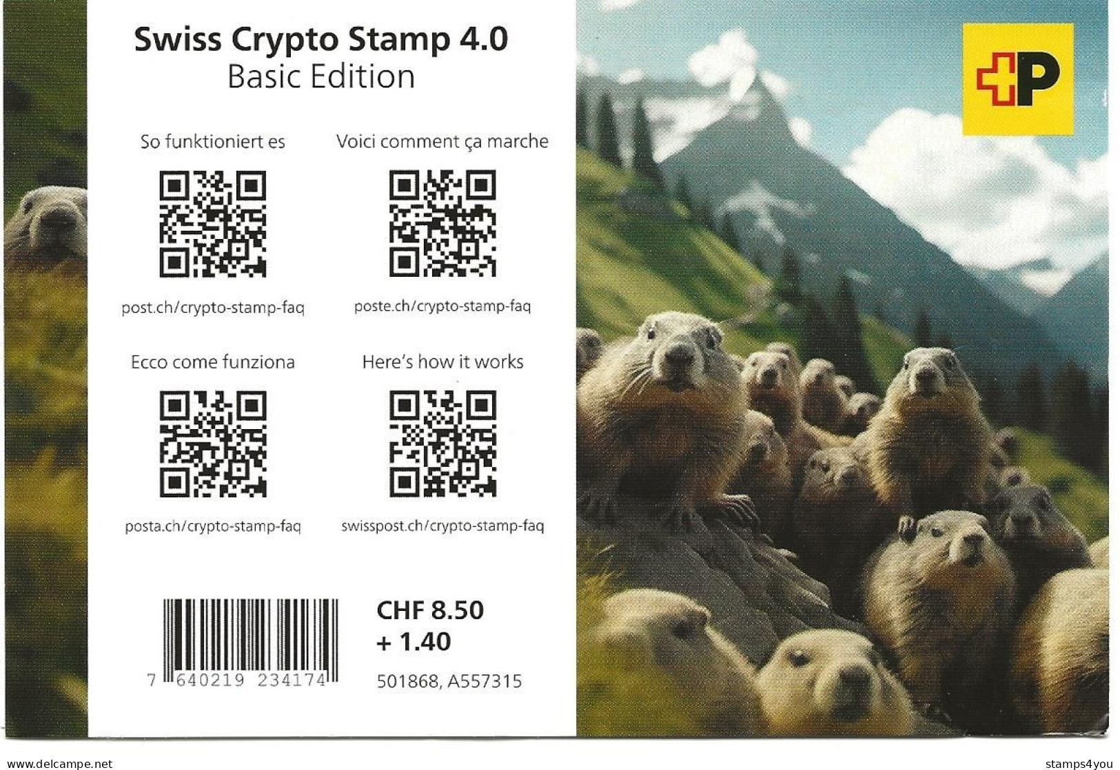 2024 - Crypto 4 - ID 3  Neuf - Tirage 7500 Exemplaires ! - Unused Stamps