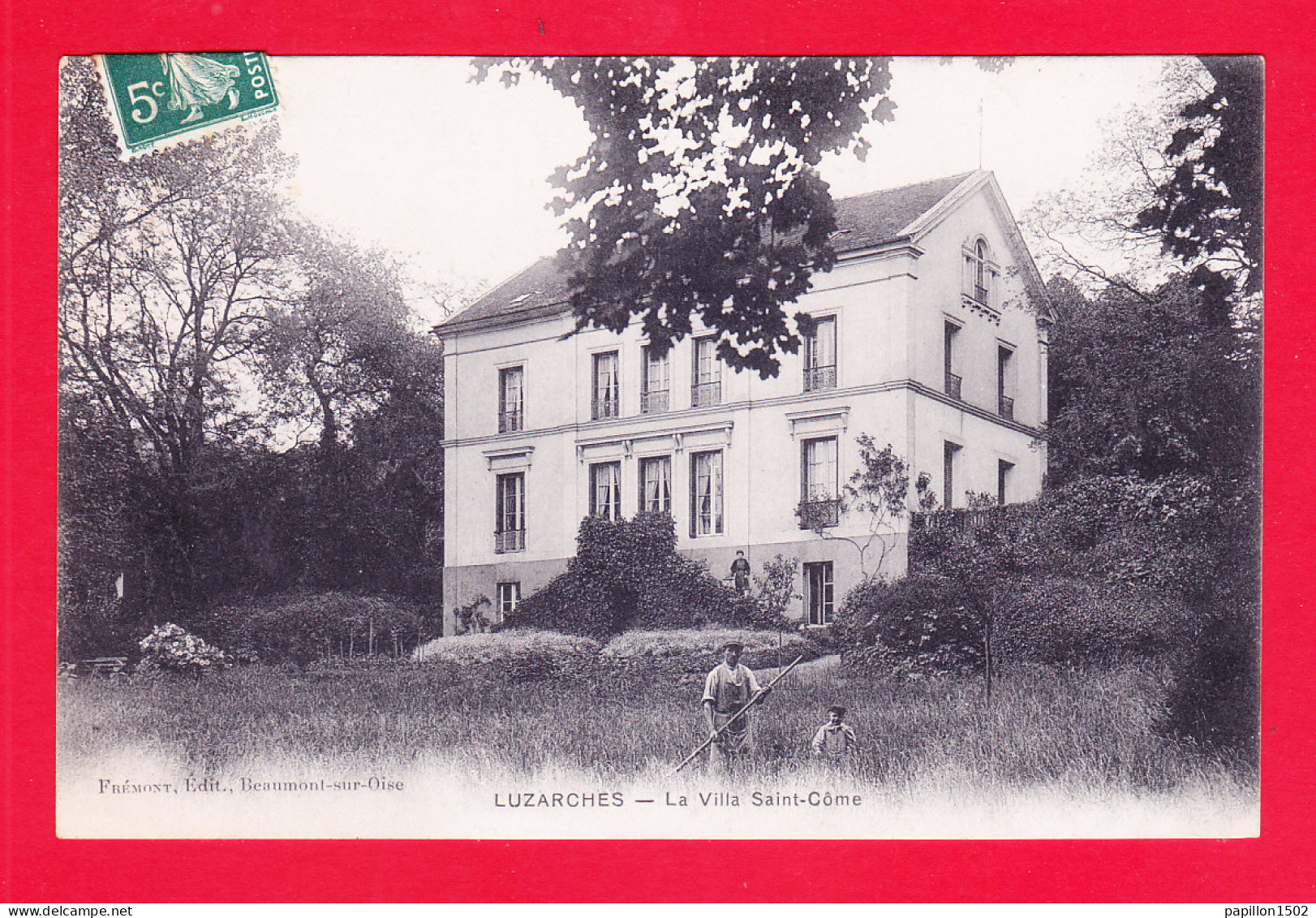 F-95-Luzarches-03Ph124  La Villa Saint Côme, Cpa BE - Luzarches