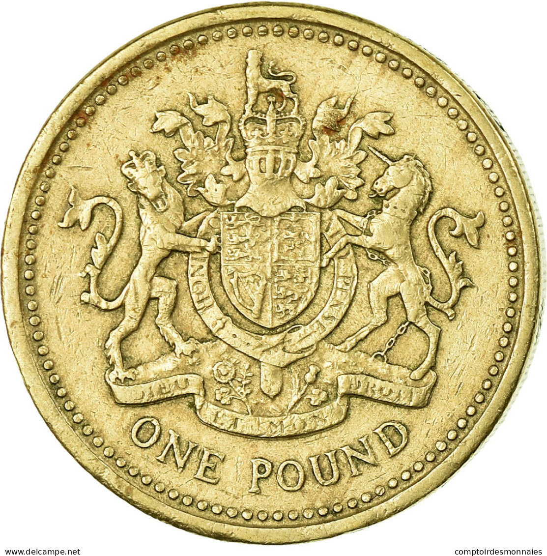 Monnaie, Grande-Bretagne, Elizabeth II, Pound, 1983, TB+, Nickel-brass, KM:933 - 1 Pond