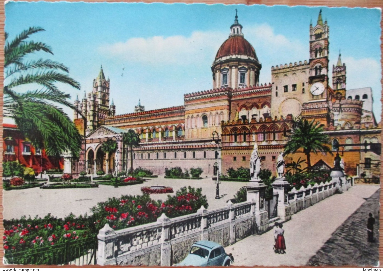 ITALIA ITALY PALERMO CATHEDRAL DOM CHURCH POSTCARD CARTE POSTALE ANSICHTSKARTE CARTOLINA POSTKARTE CARD KARTE - Palermo