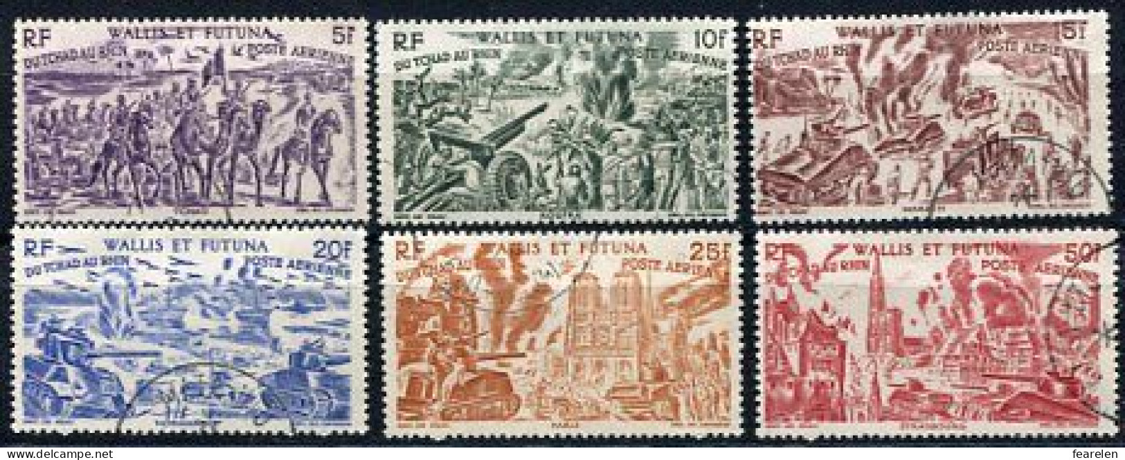 Colonie Française, Wallis & Futuna PA N°5/10 Oblitérés, Qualité Très Beau - Used Stamps