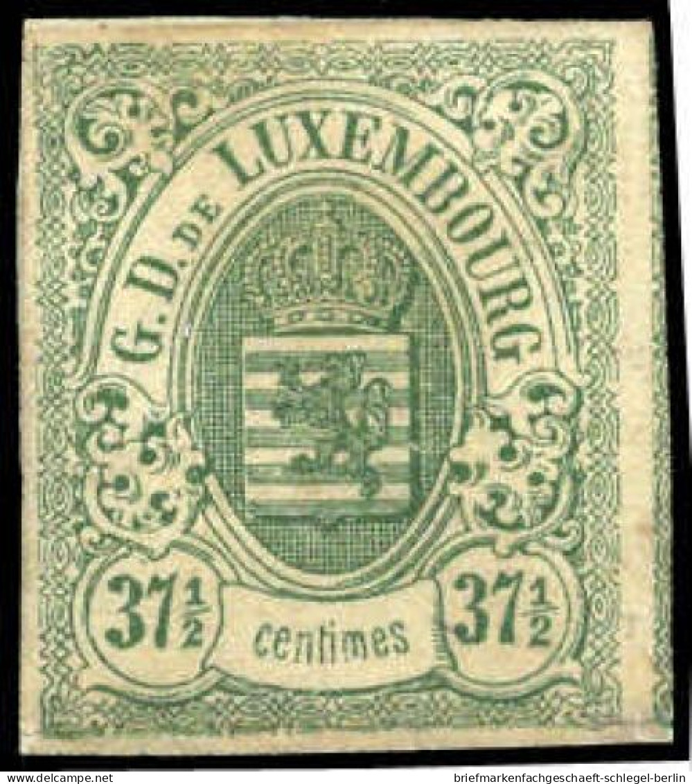 Luxemburg, 1859, 10, Ohne Gummi - Andere & Zonder Classificatie