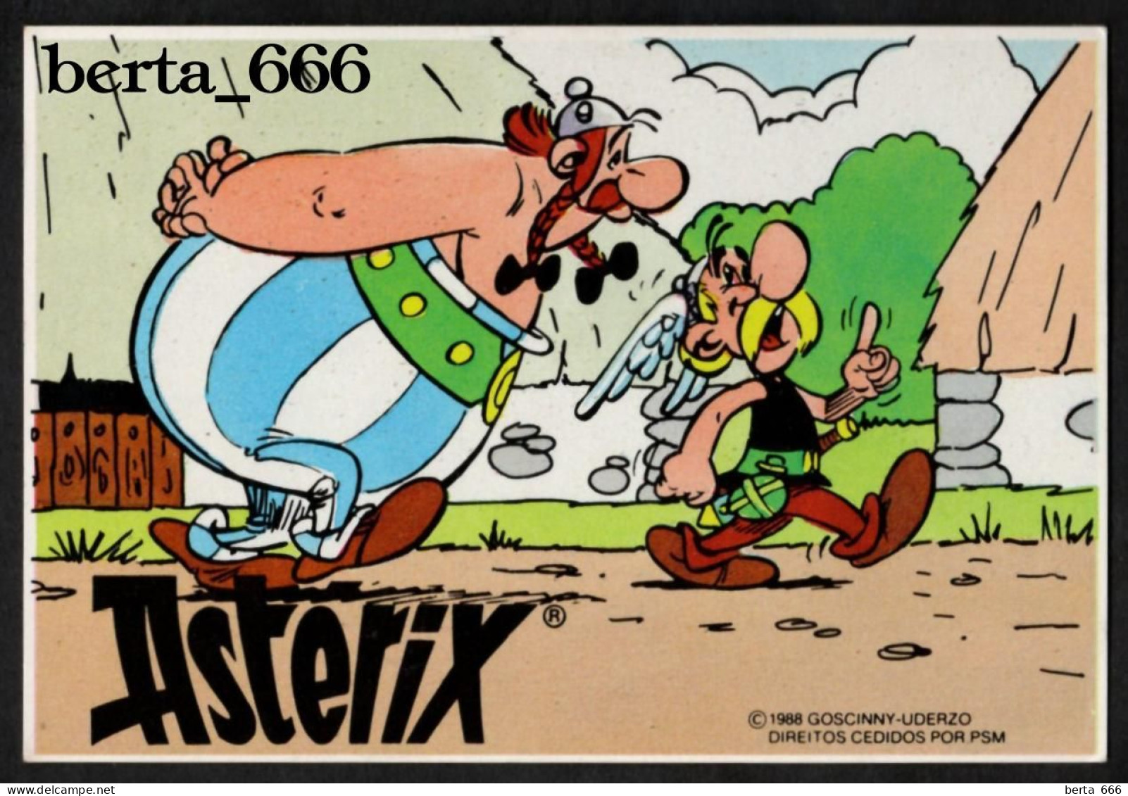 Calendário ASTÉRIX 1989 * Pocket Calendar * Calendrier De Poche - Kleinformat : 1981-90