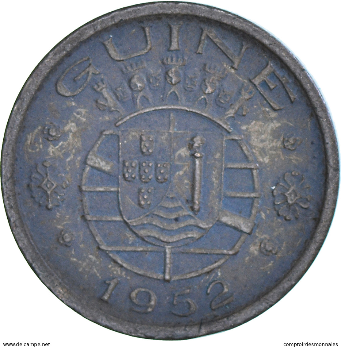 Monnaie, Guinée, 50 Centavos, 1952 - Guinea-Bissau