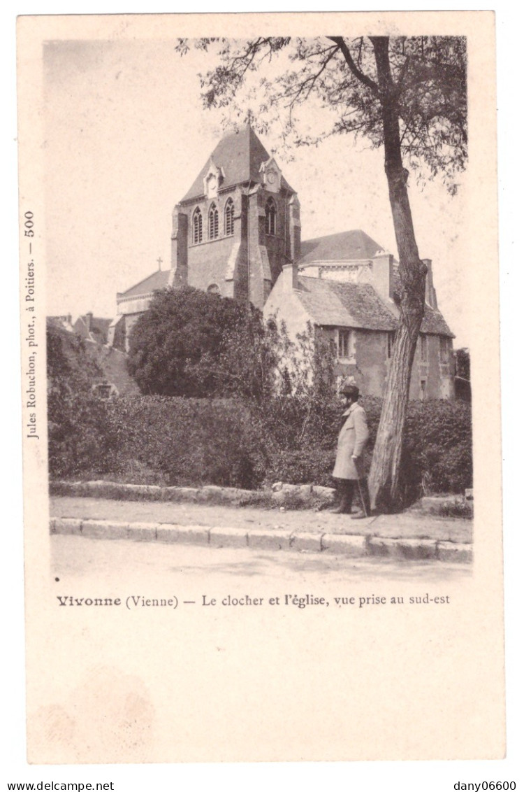 VIVONNE - L'Eglise (carte Animée) - Vivonne