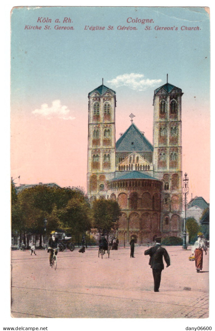 COLOGNE - L'Eglise St Géréon (carte Animée) - Koeln