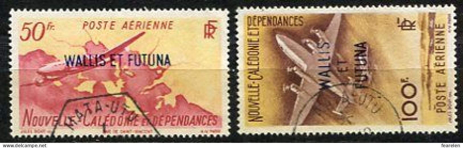Colonie Française, Wallis & Futuna PA N°12/13 Oblitérés, Qualité Très Beau - Gebraucht