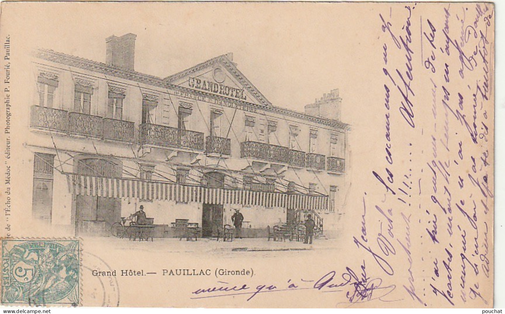 NE 6-(33) PAUILLAC - GRAND HOTEL - 2 SCANS - Pauillac