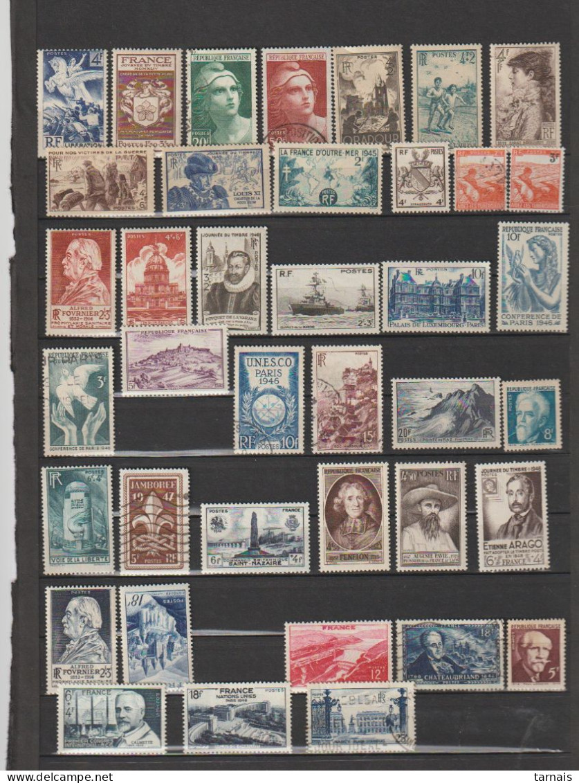 Lot De 40 Timbres Différents (lot 643) - Sammlungen