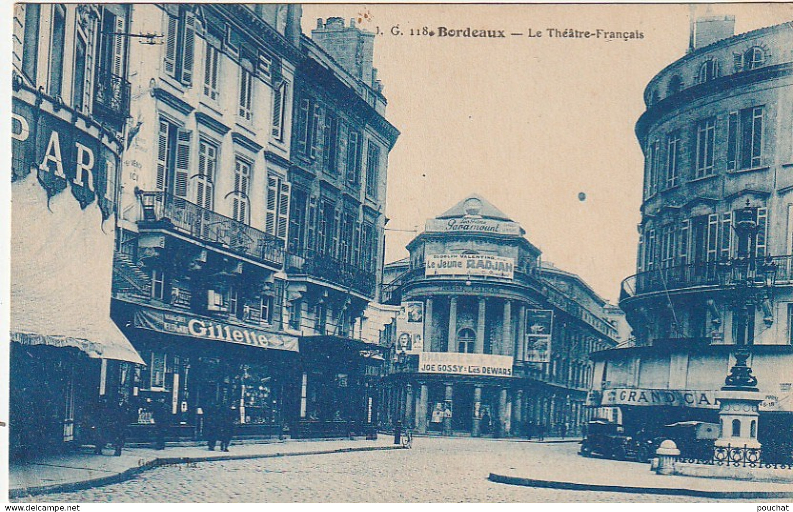 NE 8-(33) BORDEAUX - LE THEATRE FRANCAIS  - 2 SCANS - Bordeaux