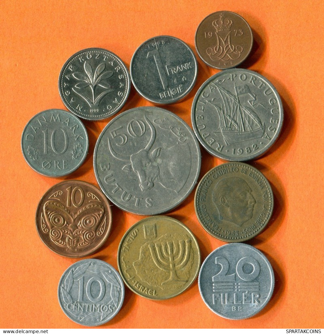 Collection WORLD Coin Mixed Lot Different COUNTRIES And REGIONS #L10106.1.U.A - Andere & Zonder Classificatie