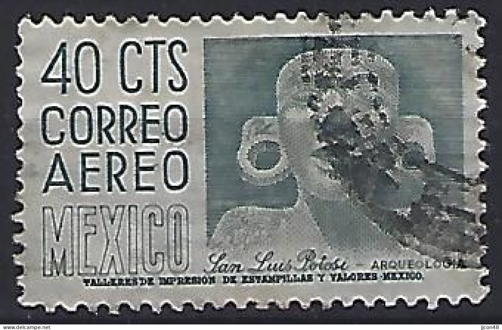 Mexico 1953-75  Einheimische Bilder (o) Mi.1027 D X   (issued 1960) - Mexiko