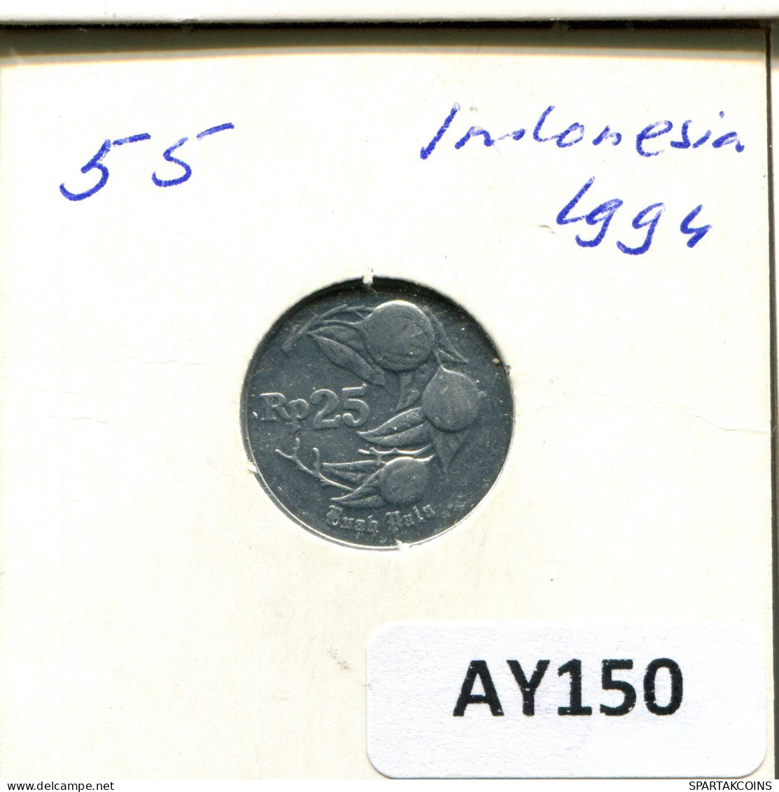 25 RUPIAH 1994 INDONÉSIE INDONESIA Pièce #AY150.2.F.A - Indonesië