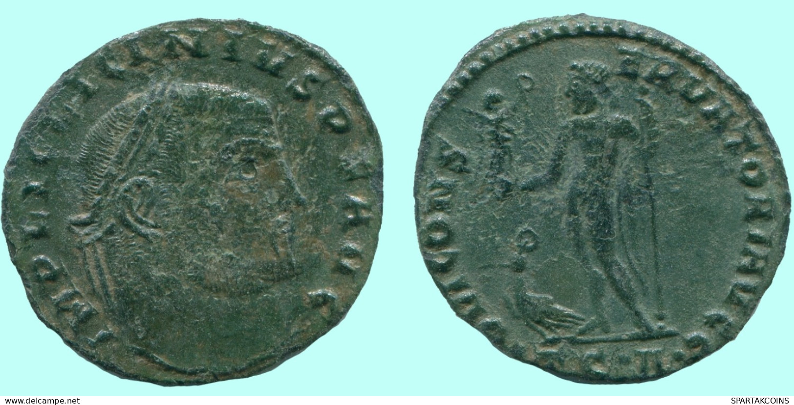 LICINIUS I THESSALONICA Mint AD 312/3 JUPITER STANDING 2.5g/20mm #ANC13083.17.U.A - The Christian Empire (307 AD To 363 AD)