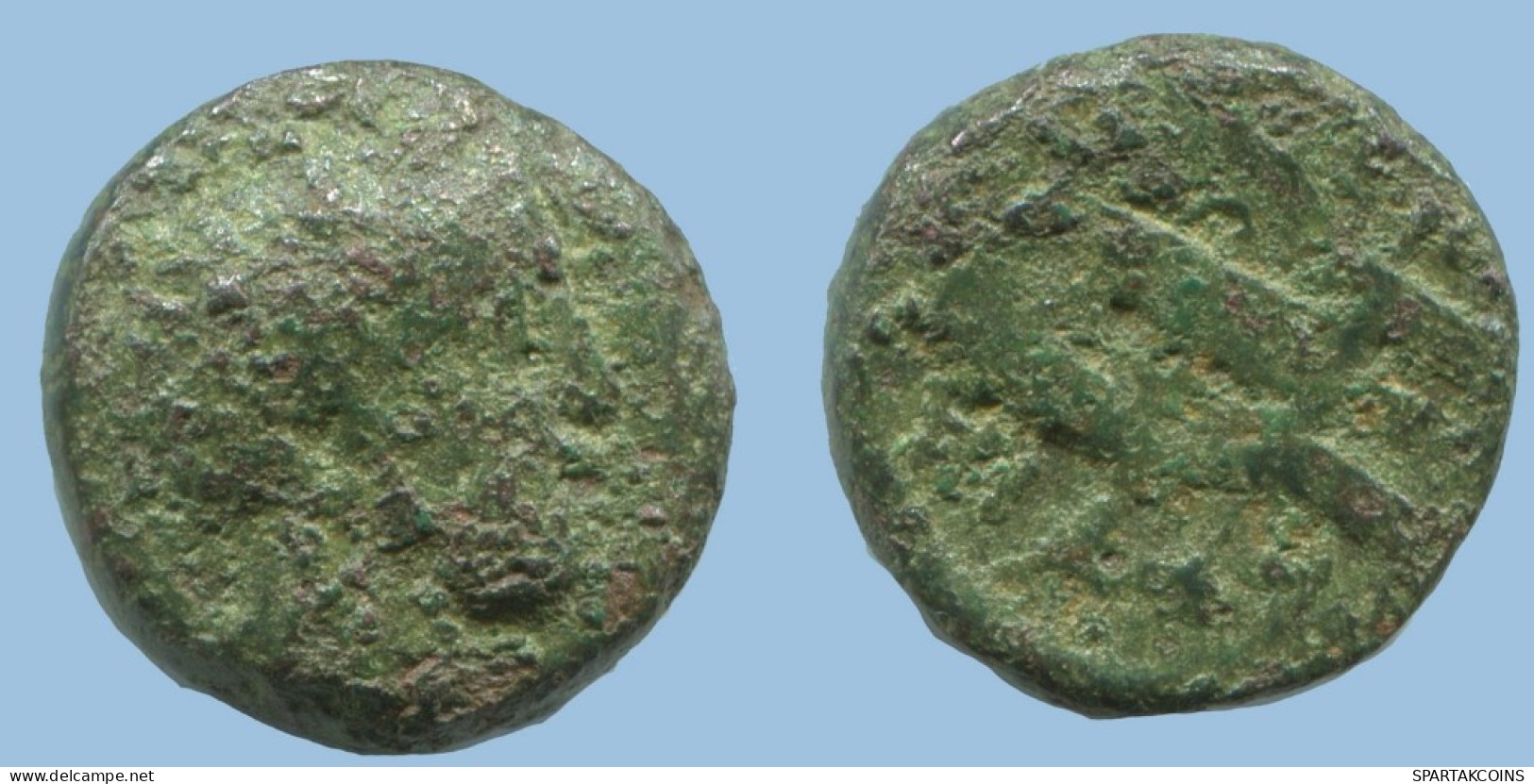 AUTHENTIC ORIGINAL ANCIENT GREEK Coin 3.8g/15mm #AG126.12.U.A - Griekenland