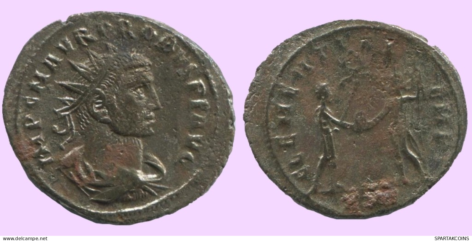 PROBUS ANTONINIANUS Siscia ( XXI) AD 281 CLEMENTIA TEMP #ANT1952.48.F.A - La Crisis Militar (235 / 284)