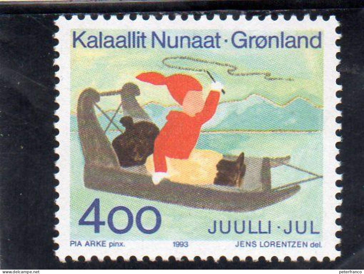 1993 Groenlandia - Christmas - Neufs