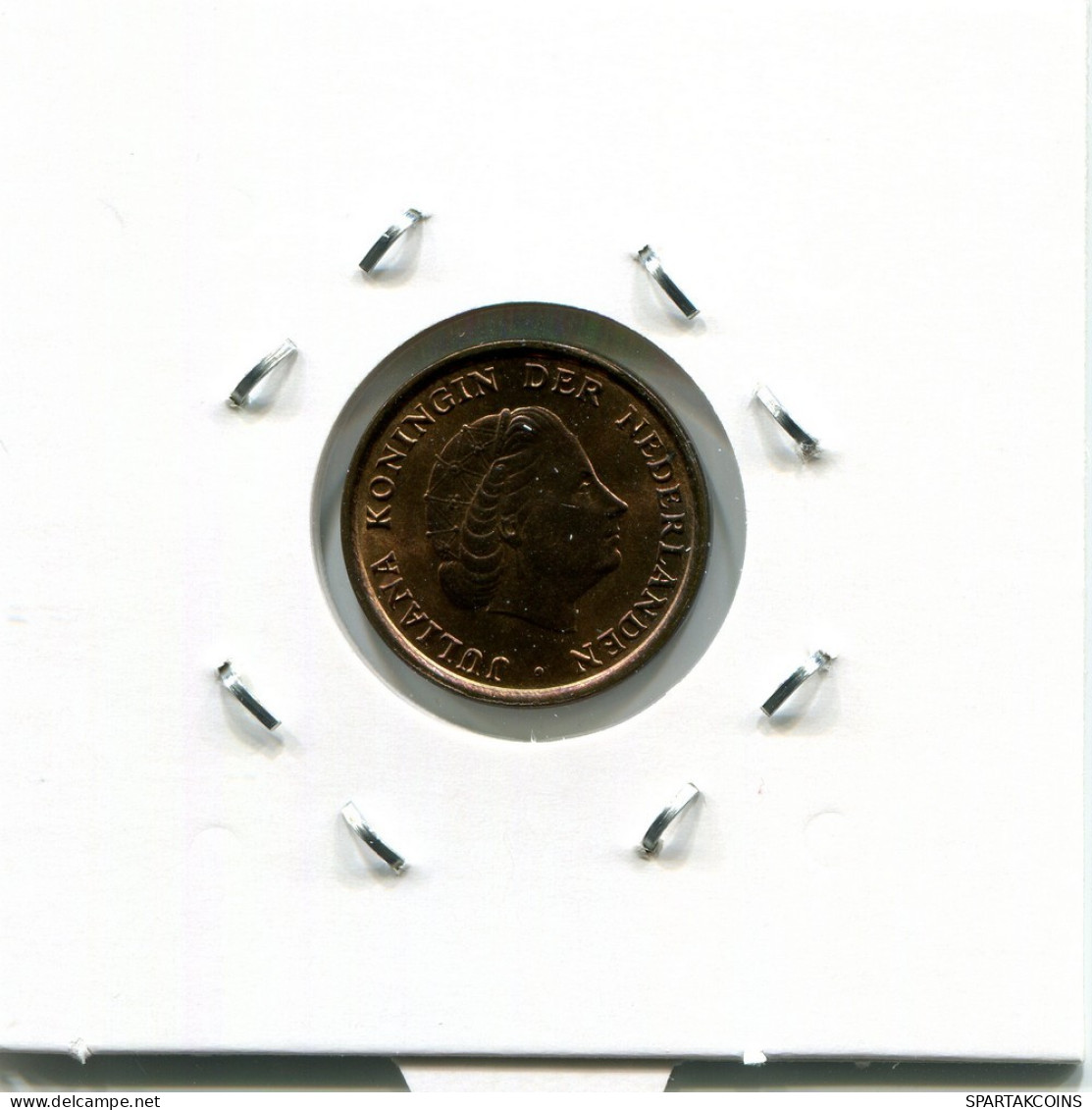 1 CENT 1980 NIEDERLANDE NETHERLANDS Münze #AR549.D.A - 1948-1980: Juliana