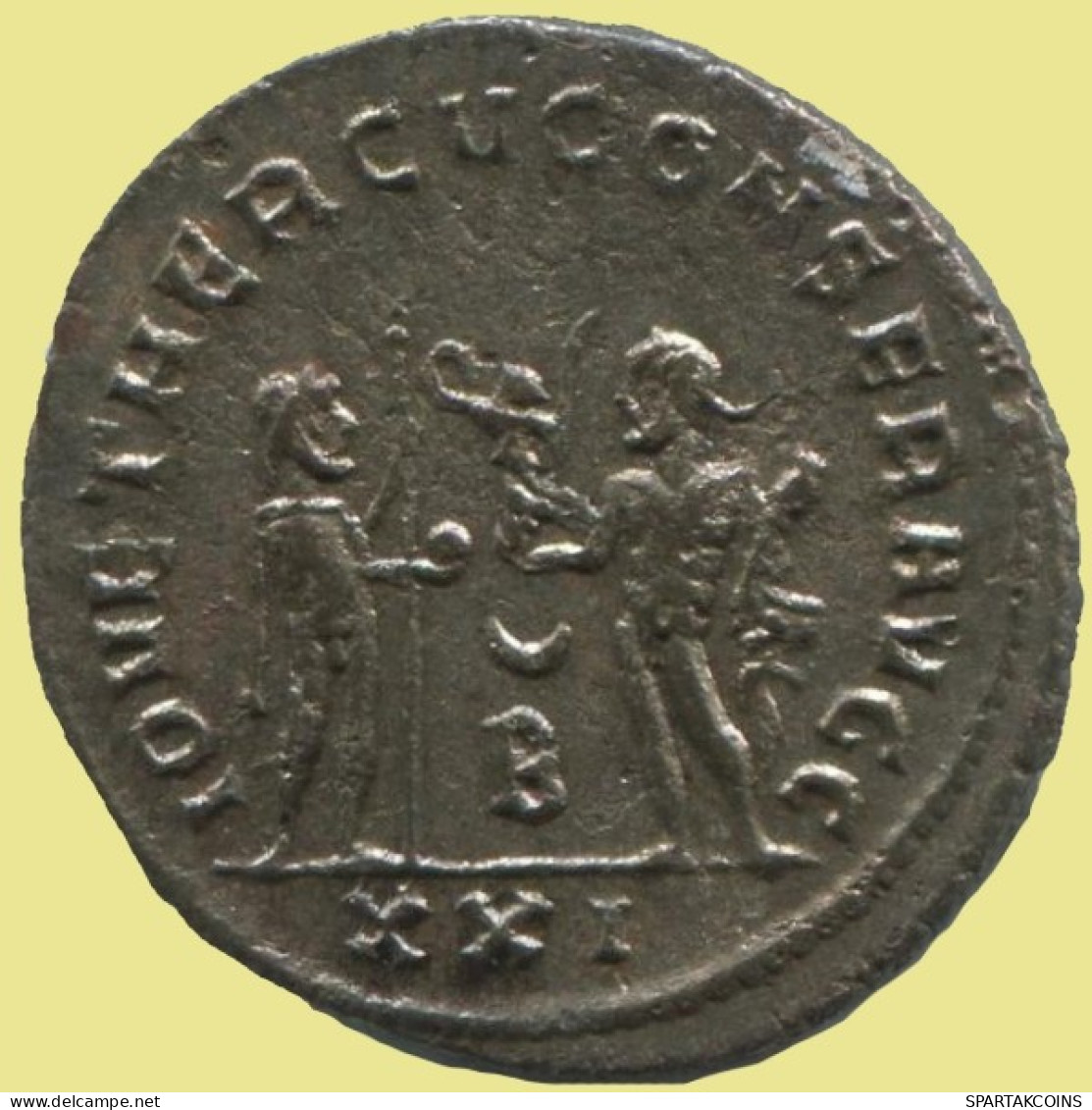DIOCLETIAN ANTONINIANUS Antioch (? B/XXI) AD293 IOVETHERCVCONSER. #ANT1869.48.U.A - The Tetrarchy (284 AD To 307 AD)