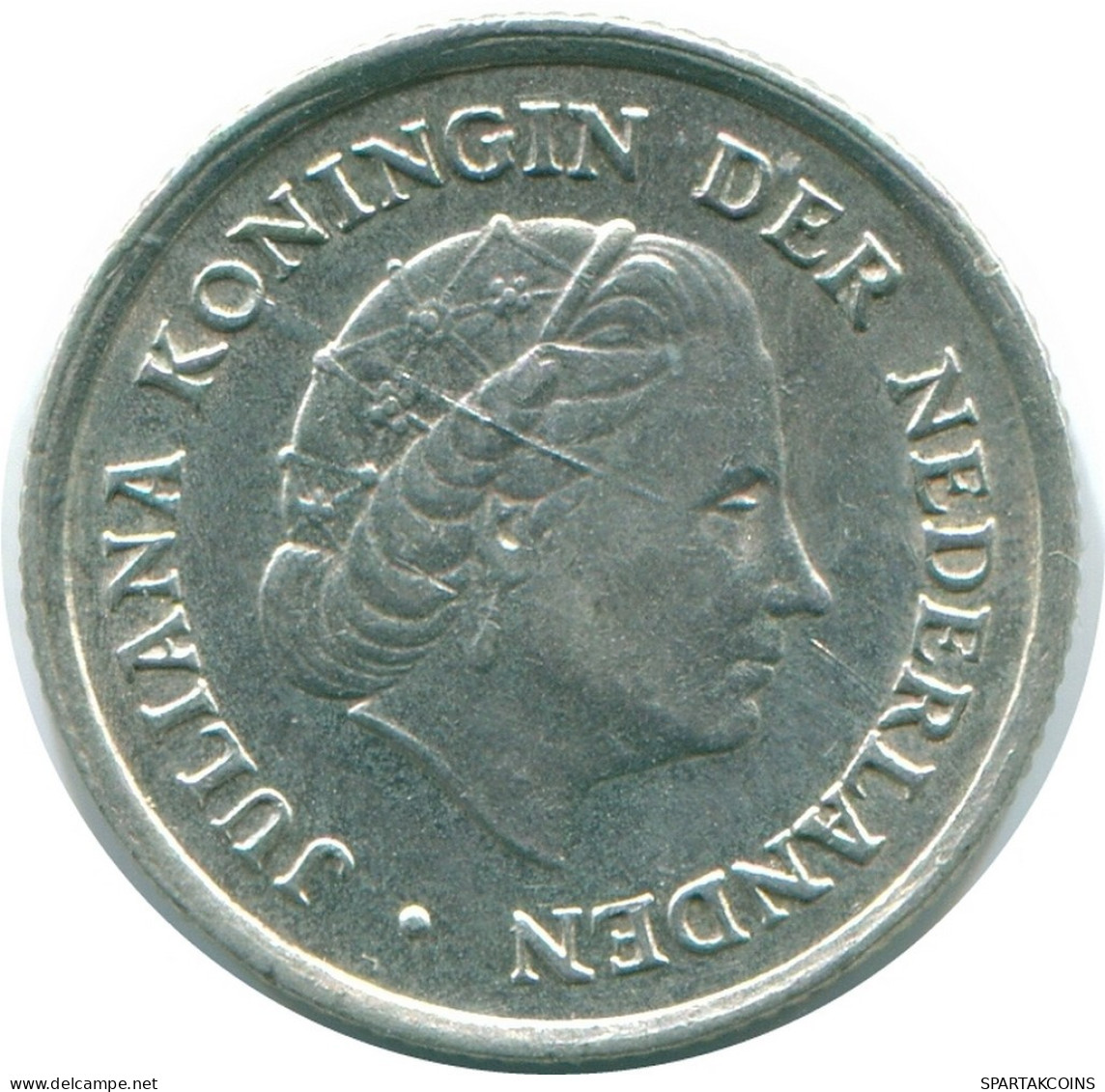 1/10 GULDEN 1970 NIEDERLÄNDISCHE ANTILLEN SILBER Koloniale Münze #NL12978.3.D.A - Antilles Néerlandaises