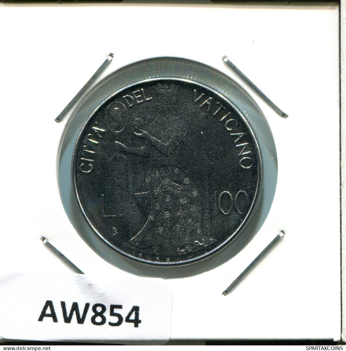 100 LIRE 1980 VATICAN Coin JJoan Paul II (1978-2005) #AW854.U.A - Vaticaanstad