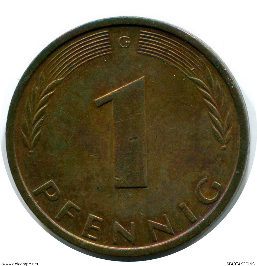 1 PFENNIG 1971 G BRD ALLEMAGNE Pièce GERMANY #AW938.F.A - 1 Pfennig