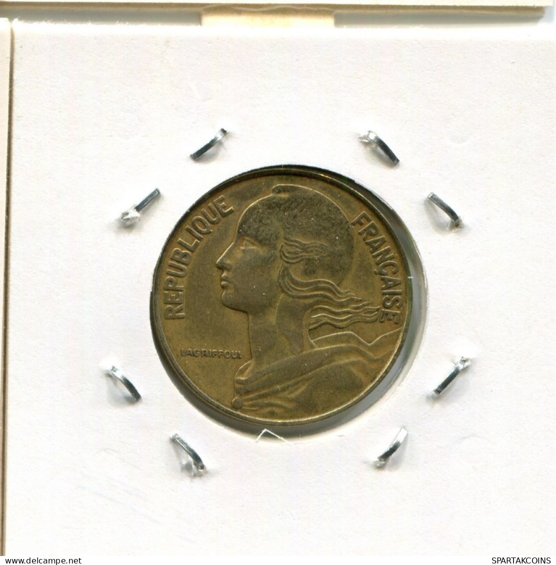 20 CENTIMES 1969 FRANCIA FRANCE Moneda #AM165.E.A - 20 Centimes