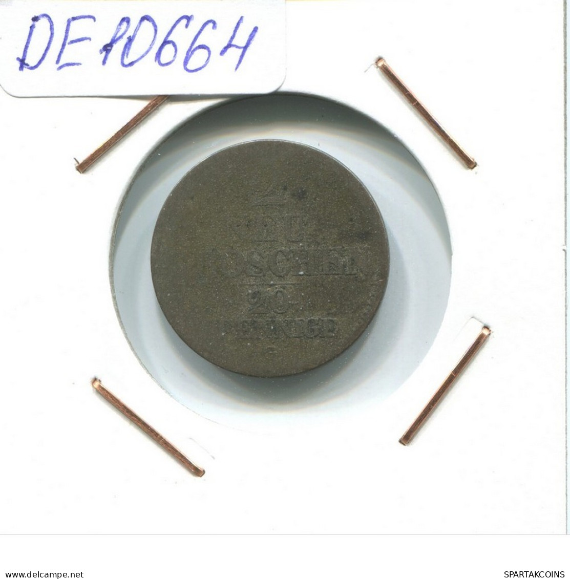 SAXONY 20 PFENNIG 1844 S Dresden Mint German States #DE10664.16.F.A - Other & Unclassified