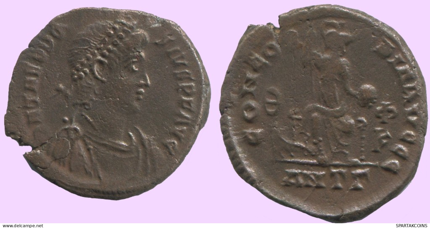 LATE ROMAN EMPIRE Coin Ancient Authentic Roman Coin 2.5g/20mm #ANT2182.14.U.A - La Fin De L'Empire (363-476)