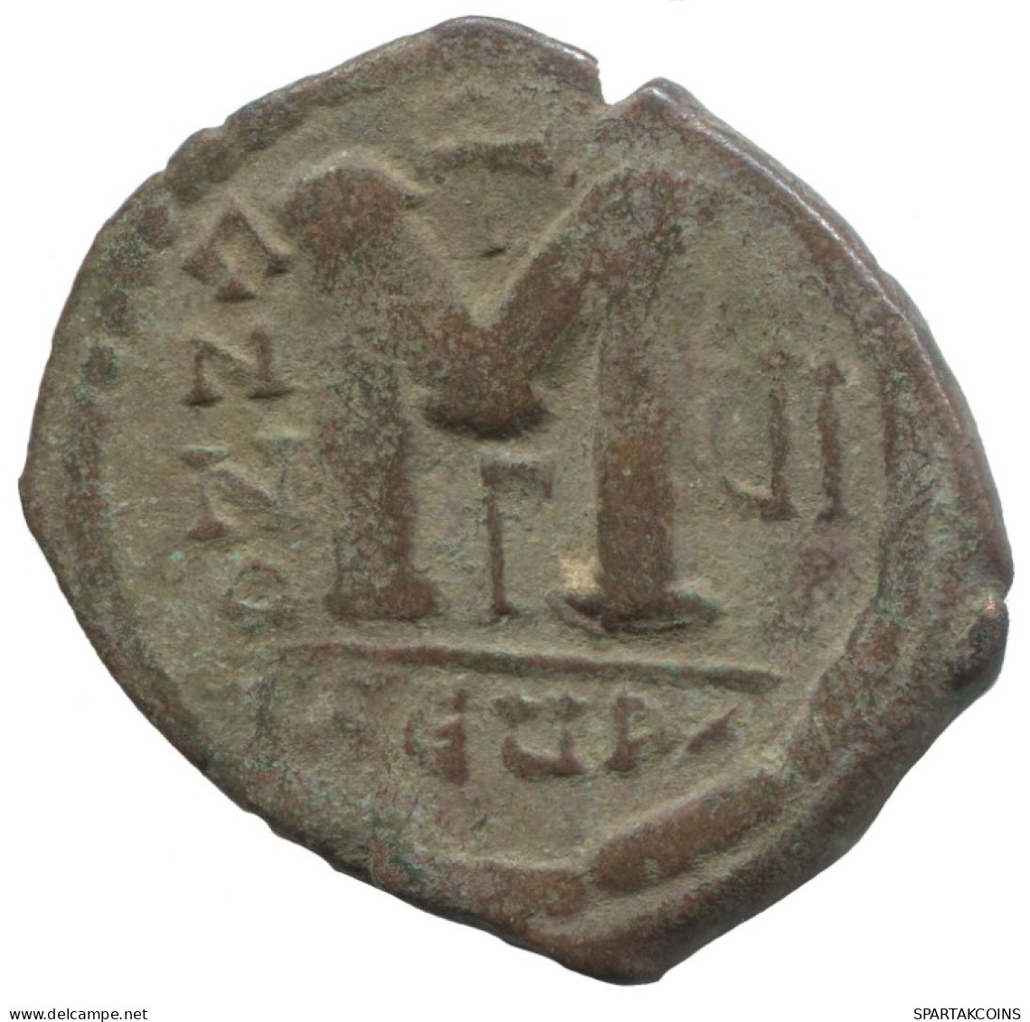 FLAVIUS JUSTINUS II FOLLIS Antike BYZANTINISCHE Münze  14.4g/34mm #AA487.19.D.A - Byzantinische Münzen