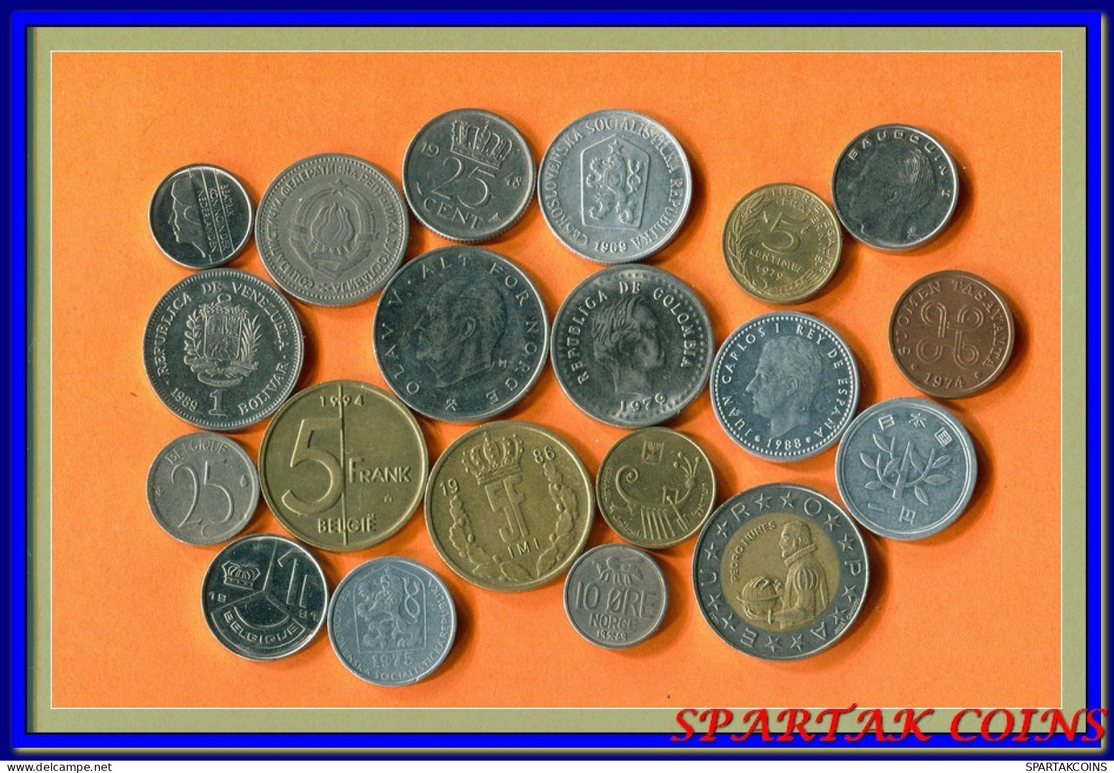 Collection WORLD Coin Mixed Lot Different COUNTRIES And REGIONS #L10033.2.U.A - Altri & Non Classificati