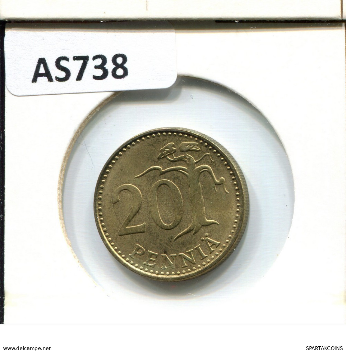 20 PENNYA 1983 FINLAND Coin #AS738.U.A - Finlande