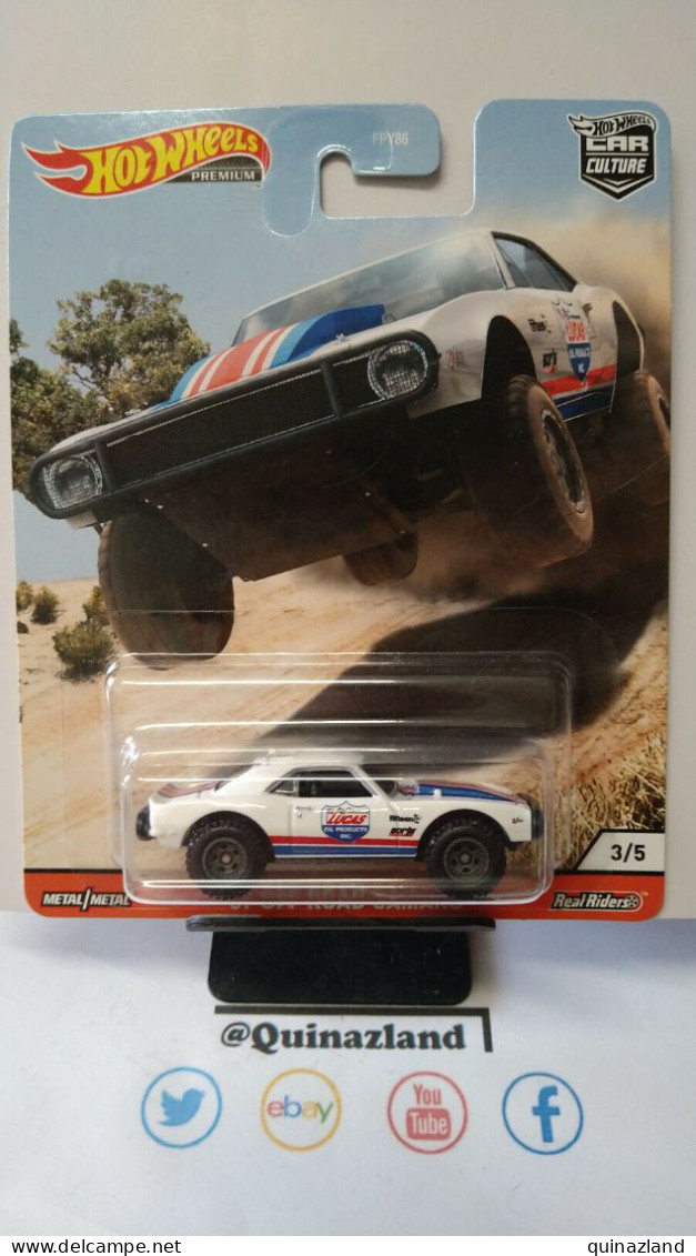 Hot Wheels Wild Terrain 67 Off Road Camaro (NG128) - HotWheels